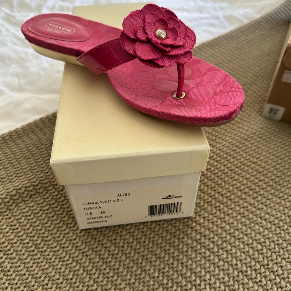 Coach sandals
